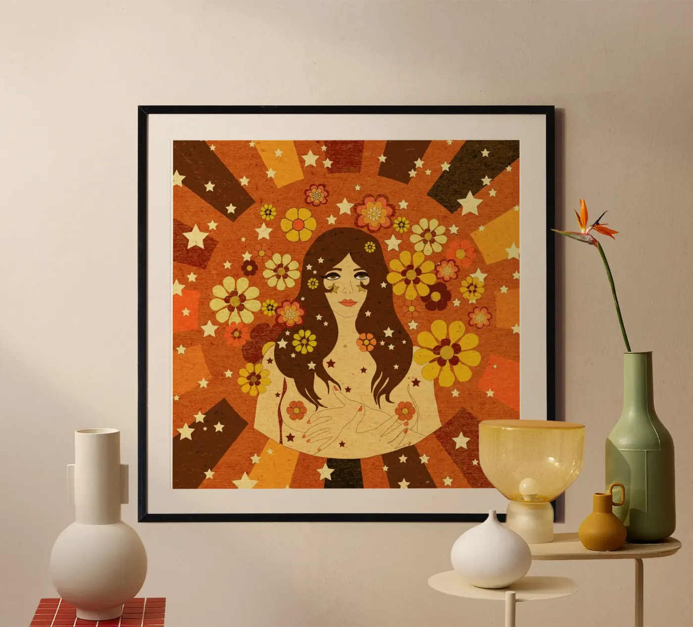 Flower Power poster da Kris Tate