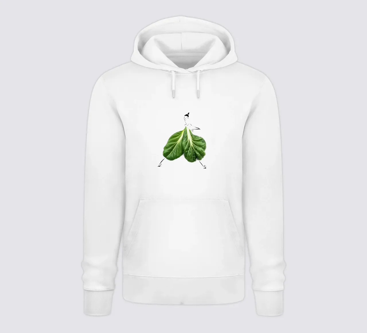 Tatsoi felpa con cappuccio da Gretchen Roehrs