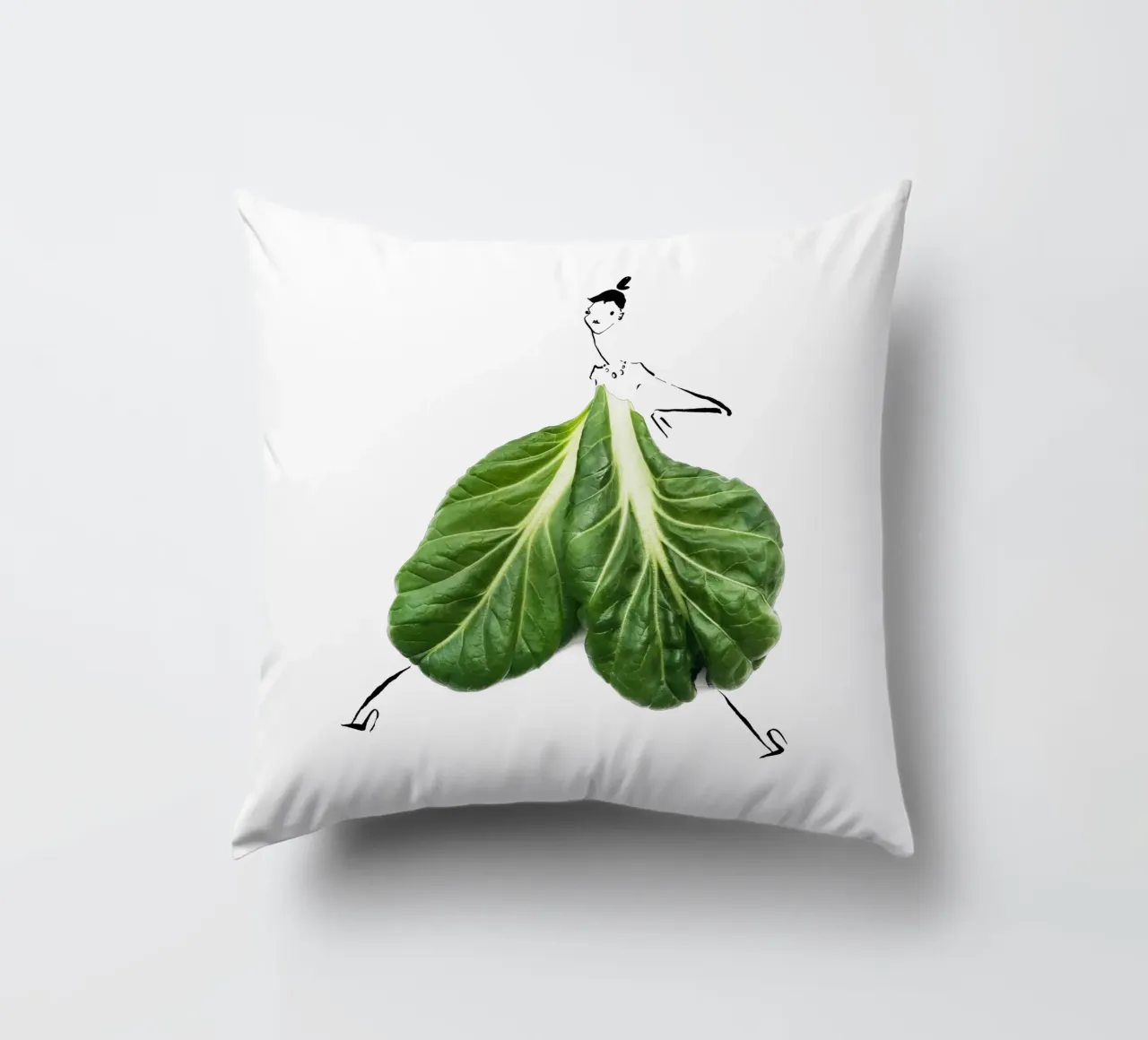 Tatsoi cuscino da Gretchen Roehrs
