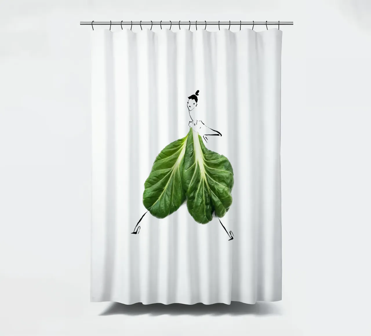 Tatsoi tenda da doccia da Gretchen Roehrs