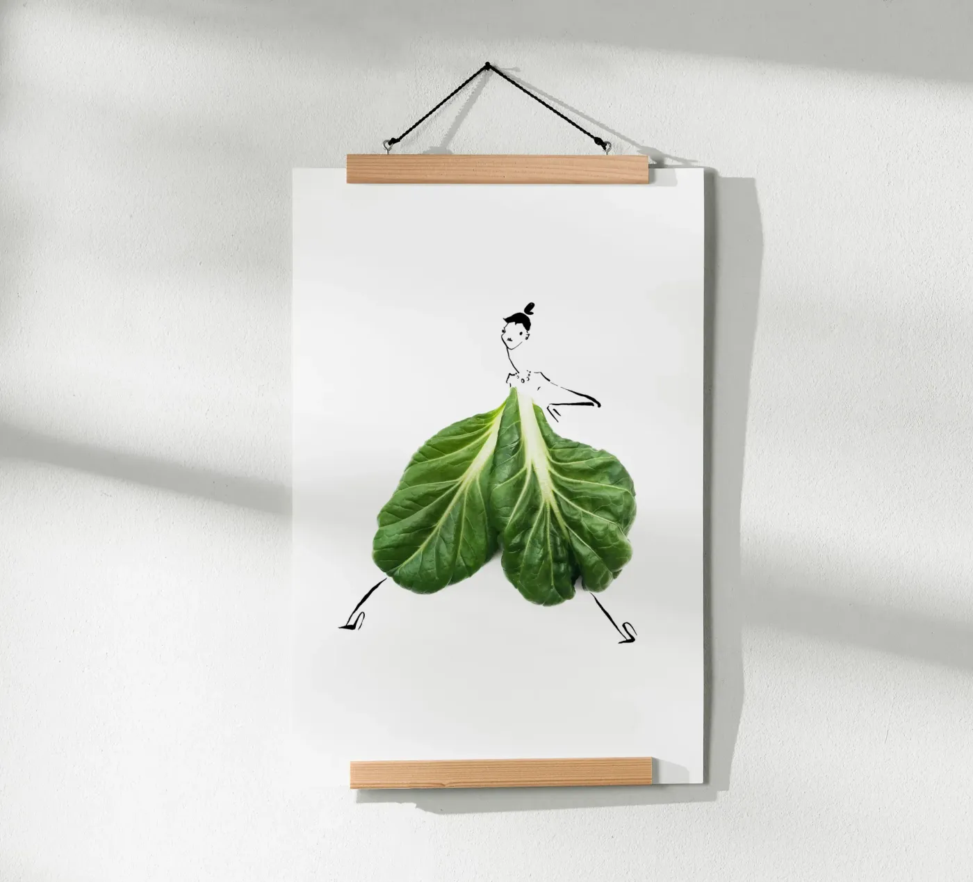 Tatsoi poster by Gretchen Roehrs