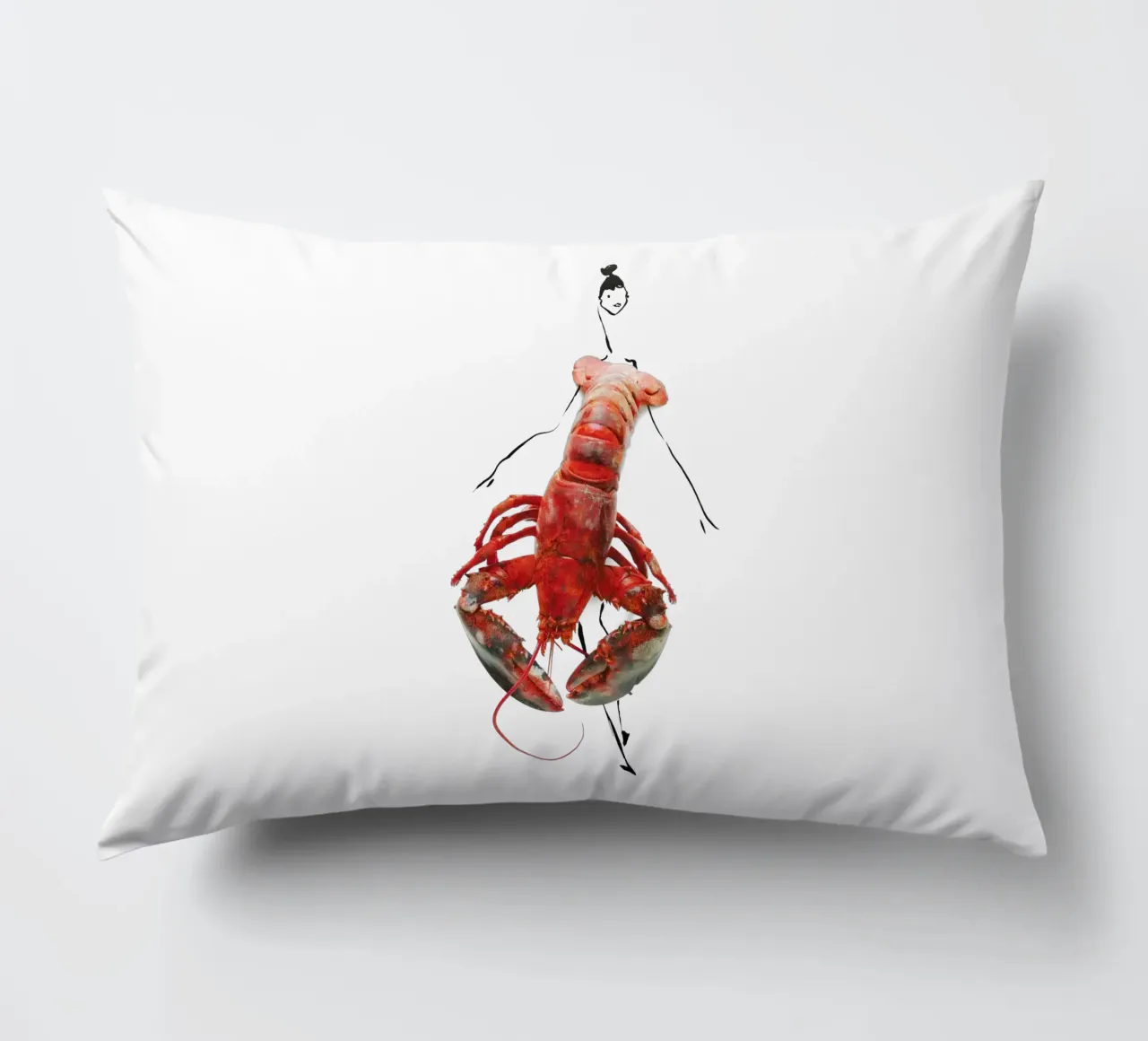 The Lobster cuscino da Gretchen Roehrs
