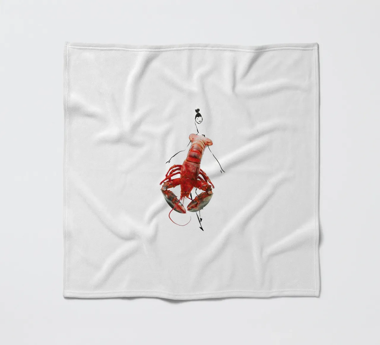 The Lobster coperta in pile da Gretchen Roehrs