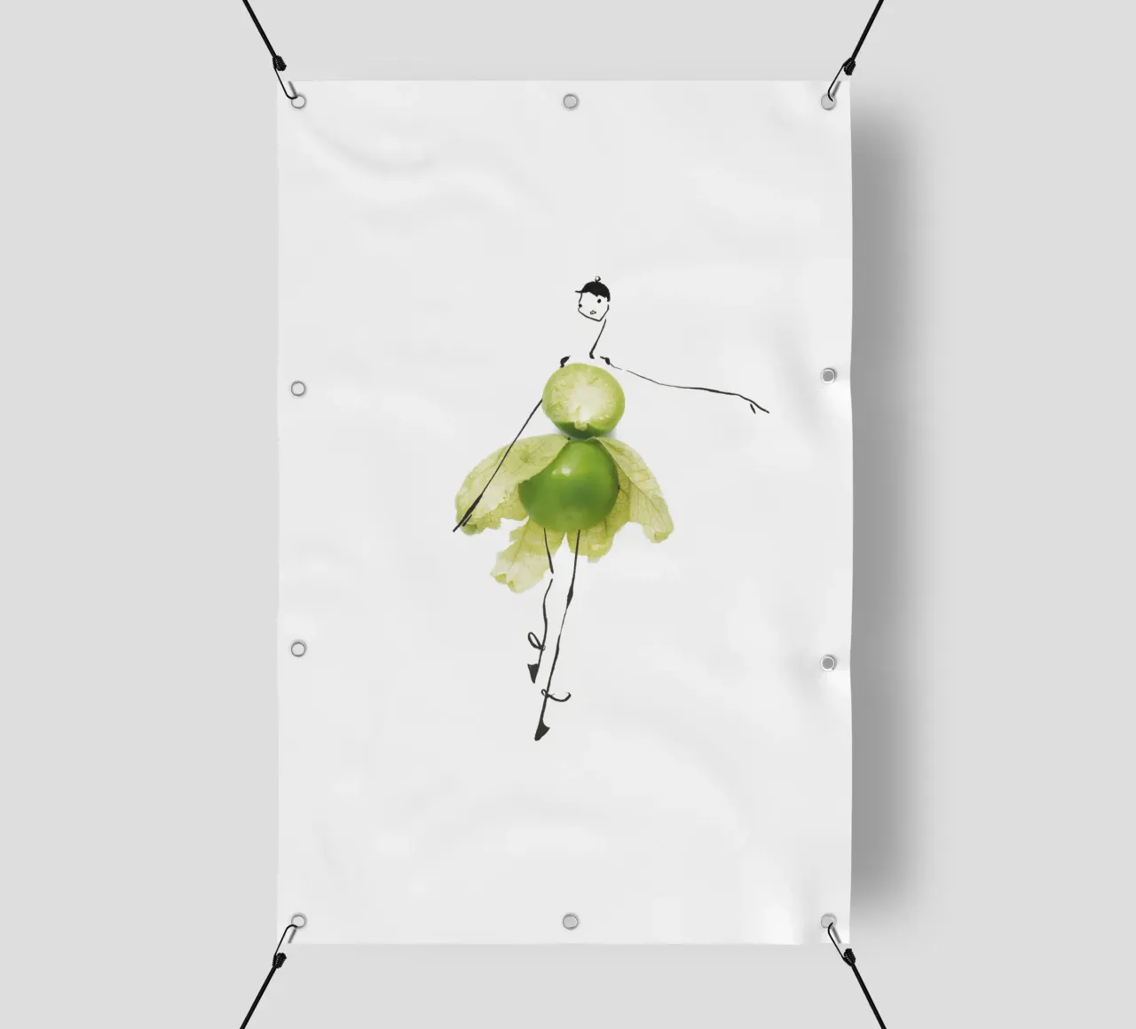 Tomatillo telo in pvc da Gretchen Roehrs