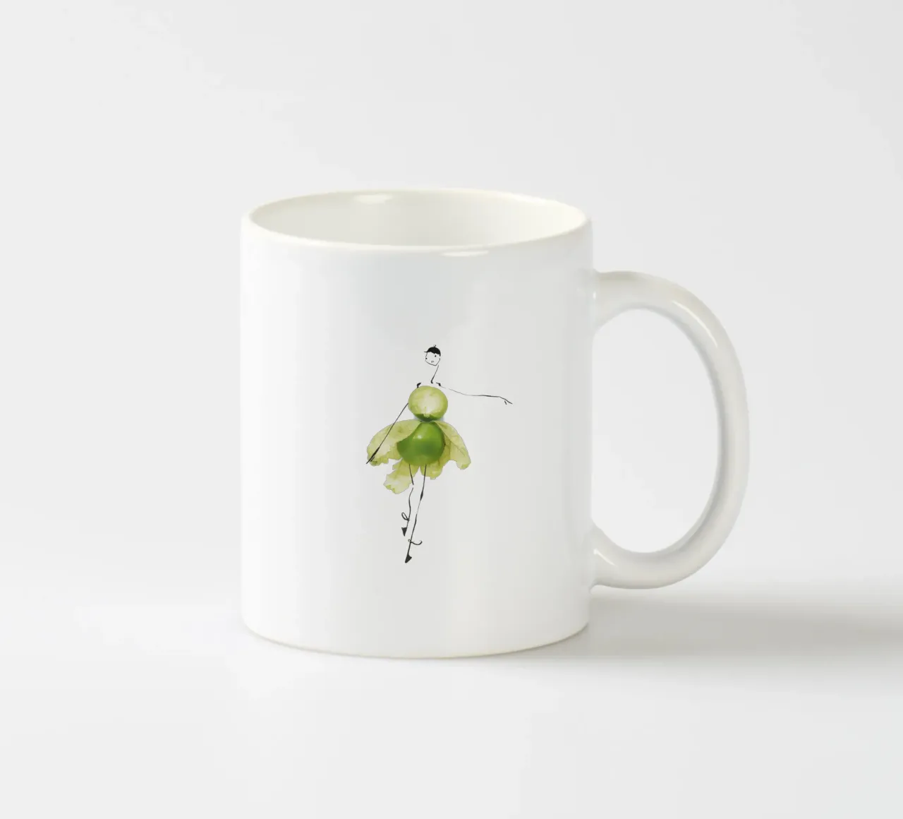 Tomatillo tazza in ceramica da Gretchen Roehrs