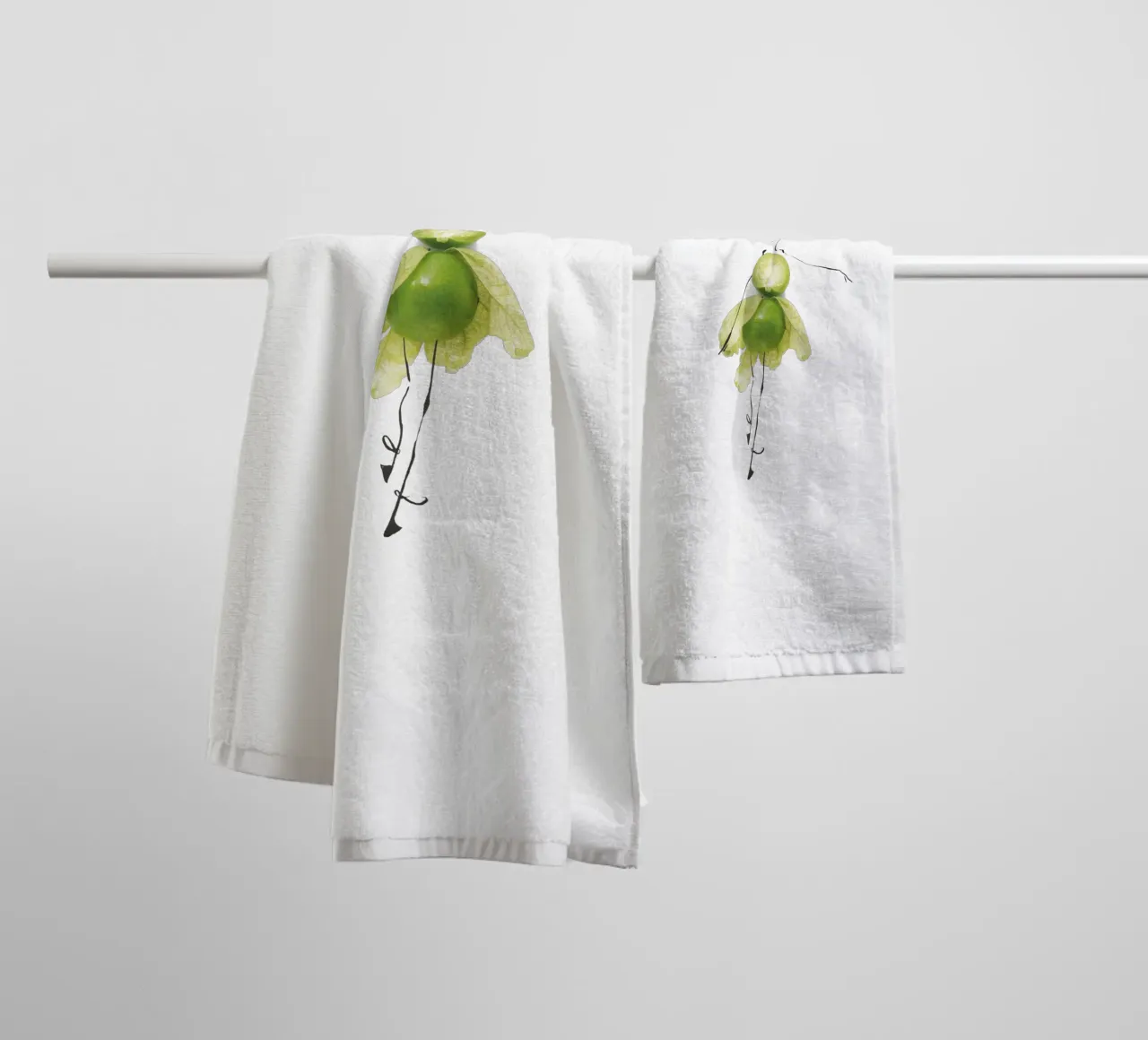 Tomatillo asciugamano da bagno da Gretchen Roehrs