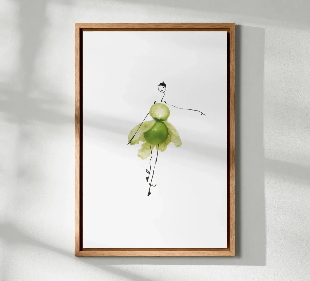 Tomatillo tela con Cornice a cassetta da Gretchen Roehrs