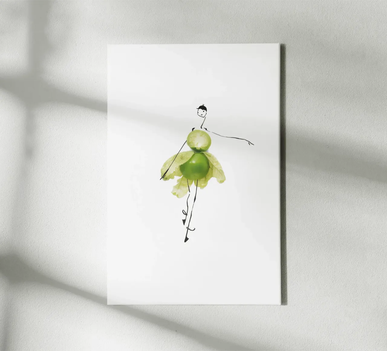 Tomatillo tela con Cornice a cassetta da Gretchen Roehrs