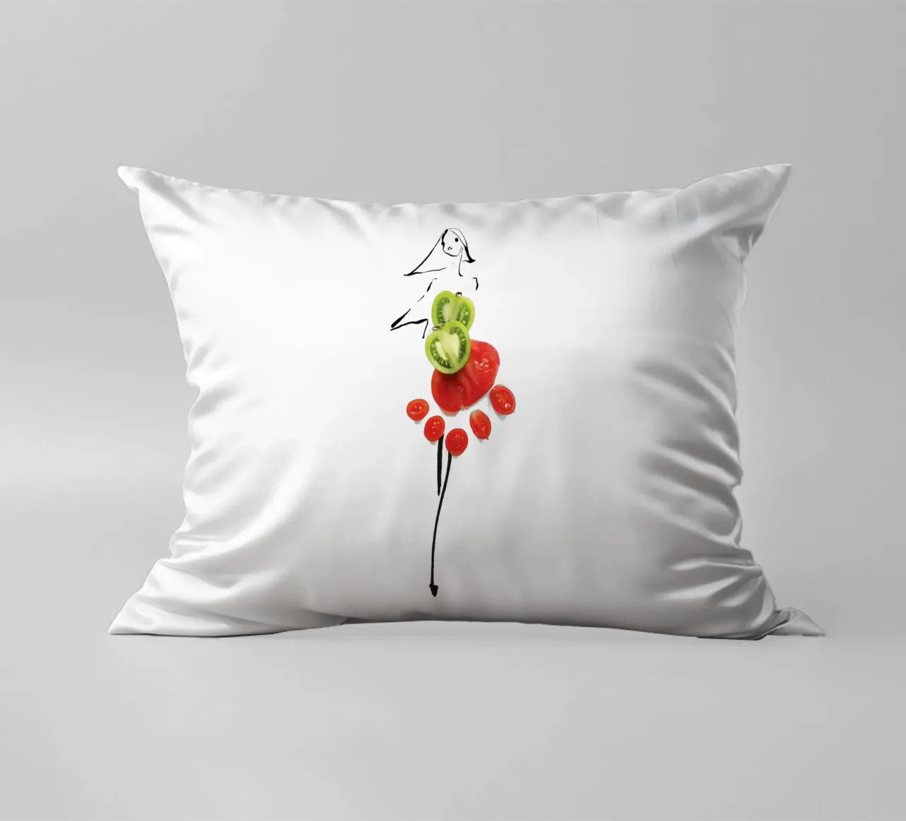 Tomatoes cuscino da Gretchen Roehrs