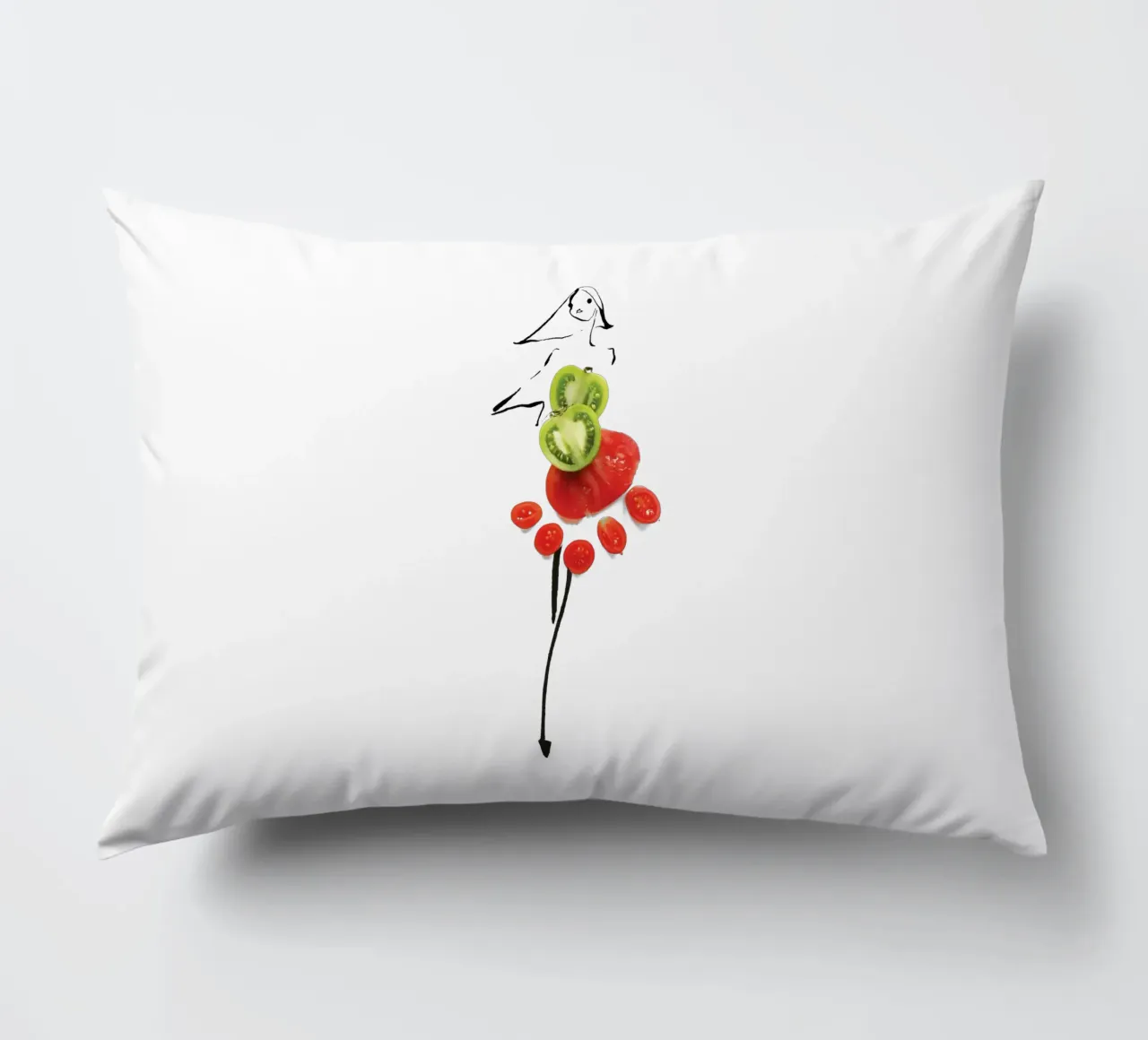 Tomatoes cuscino da Gretchen Roehrs