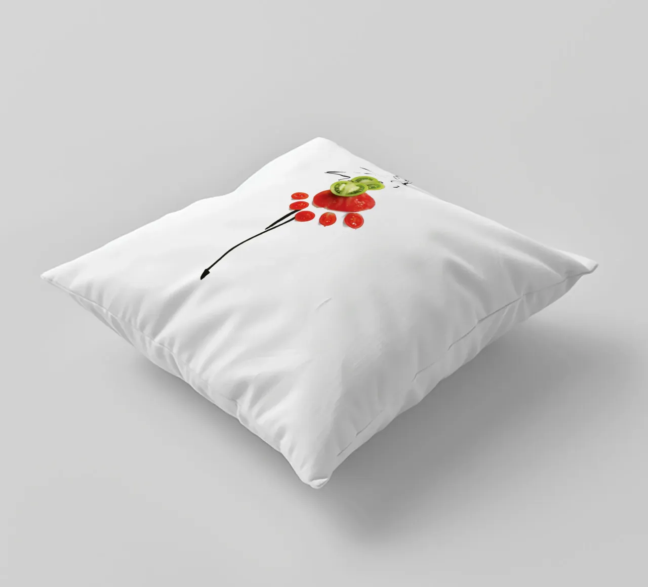 Tomatoes cuscino da Gretchen Roehrs