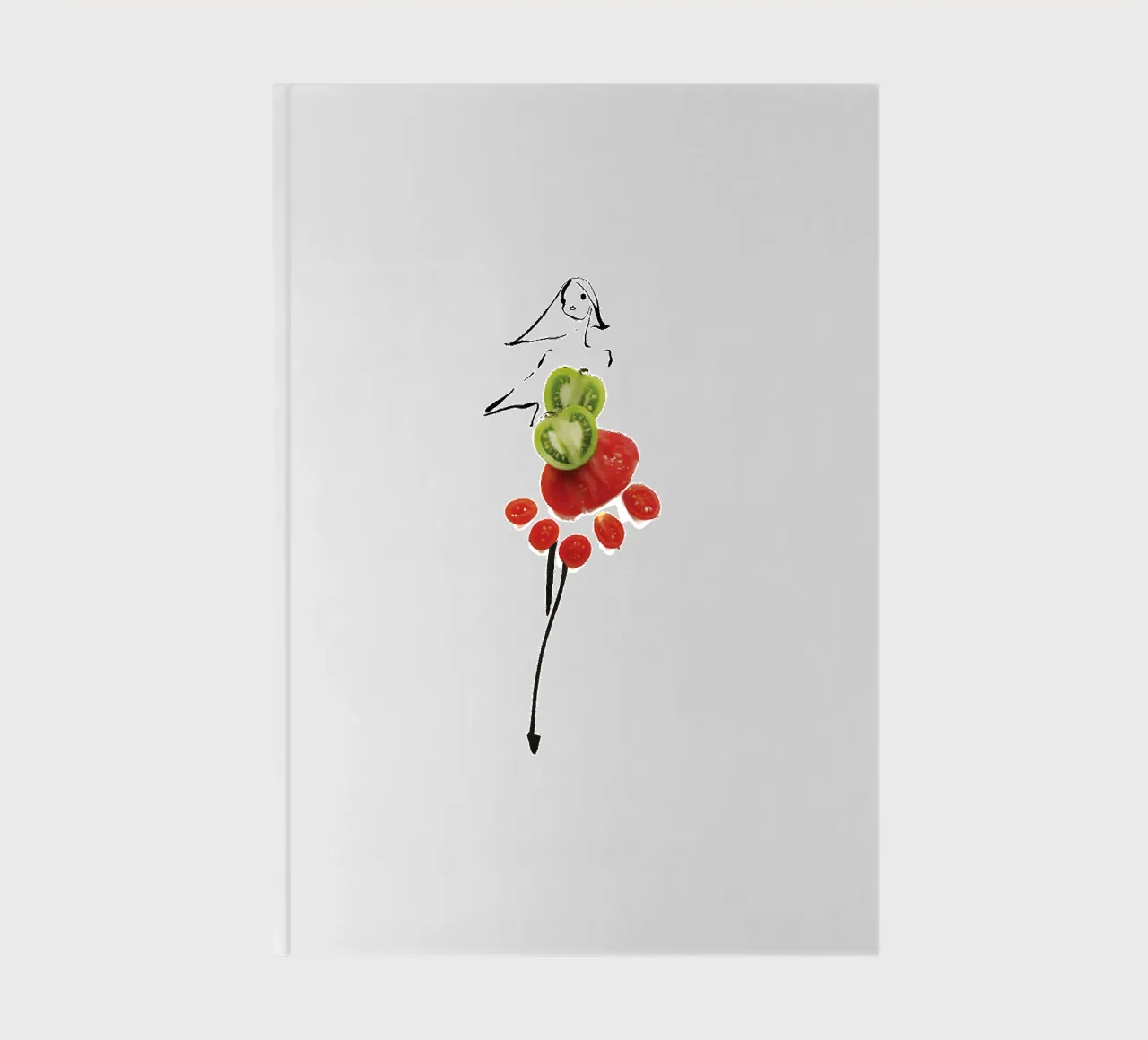 Tomatoes notebook by Gretchen Roehrs