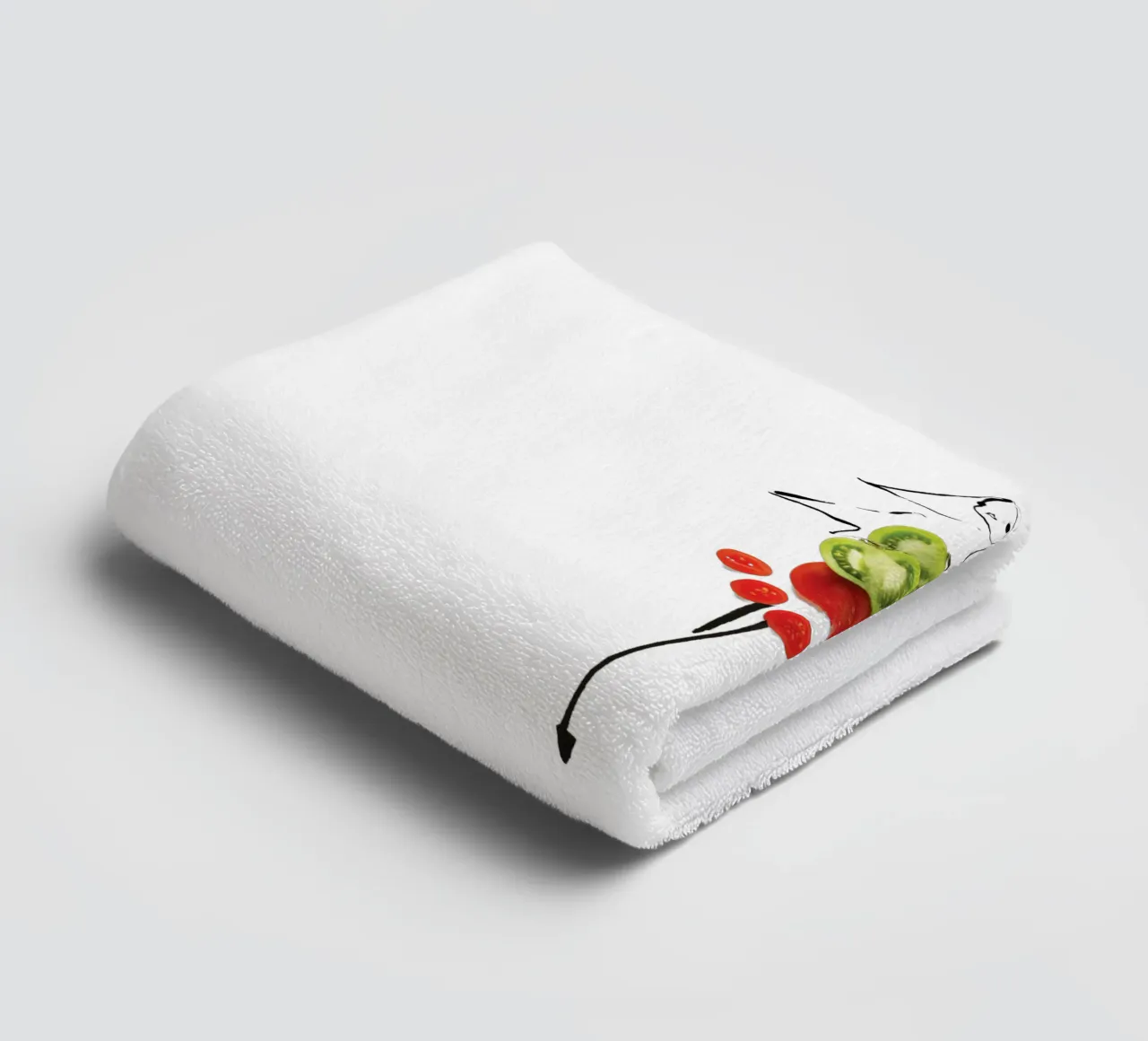 Tomatoes asciugamano da bagno da Gretchen Roehrs