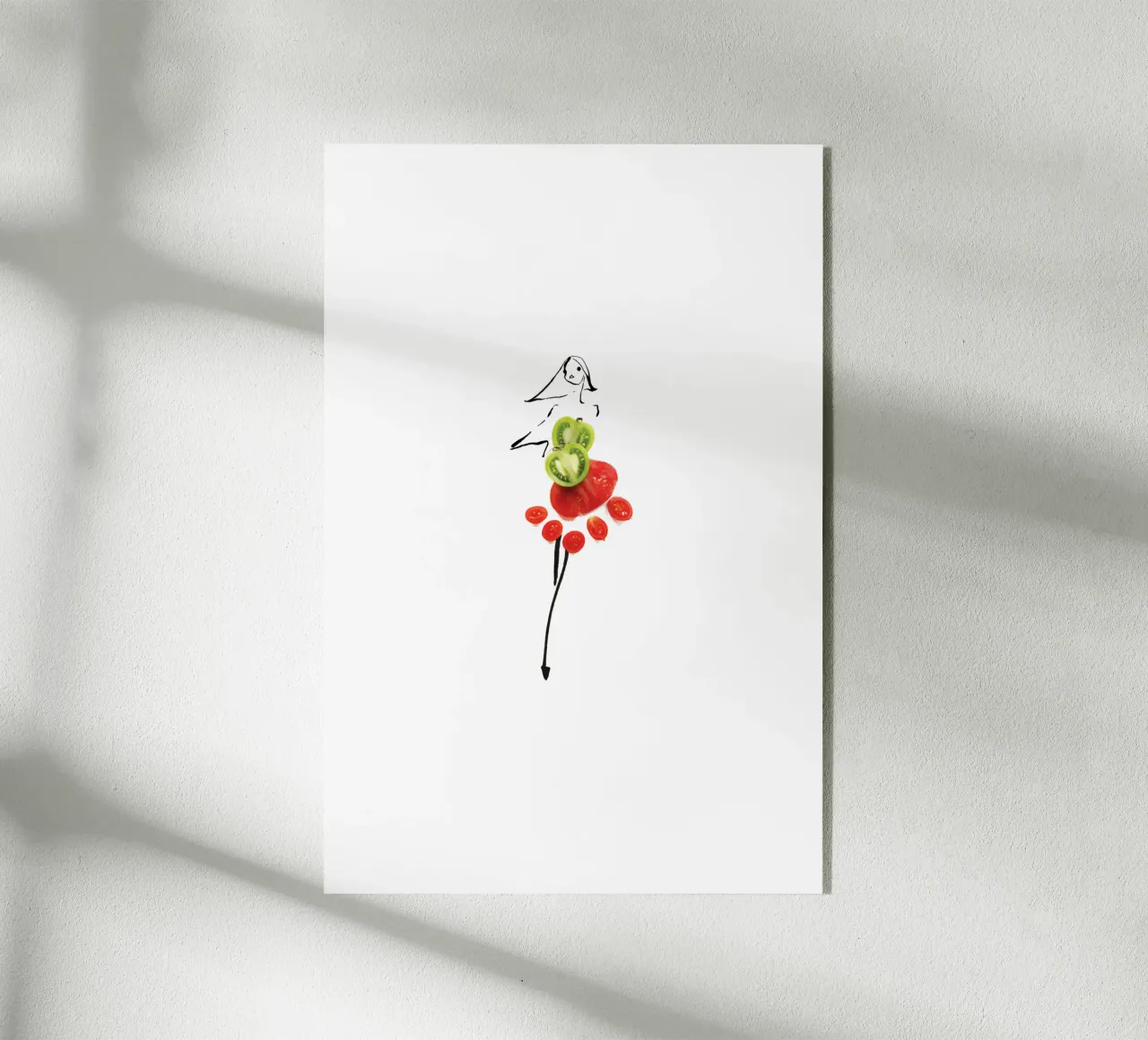 Tomatoes plexiglass da Gretchen Roehrs