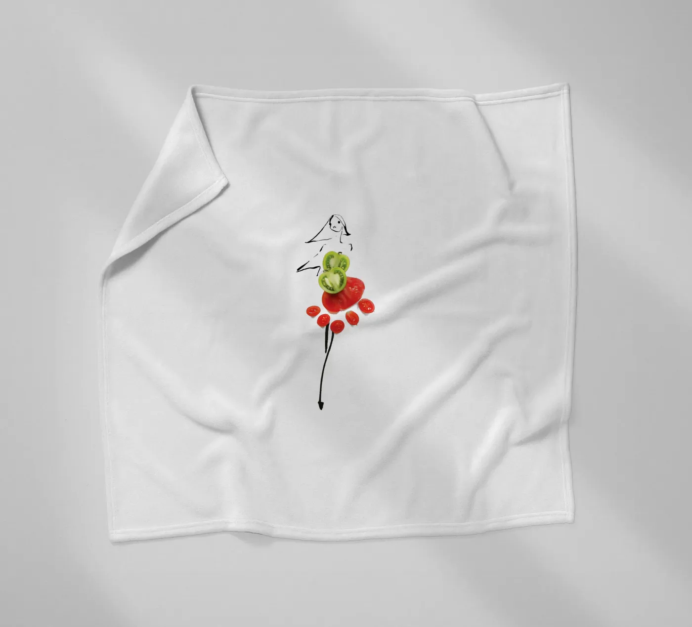 Tomatoes Fleecedecke von Gretchen Roehrs