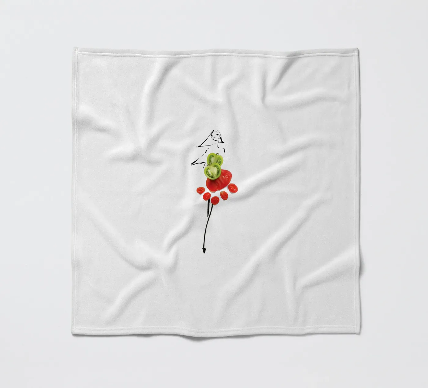 Tomatoes Fleecedecke von Gretchen Roehrs