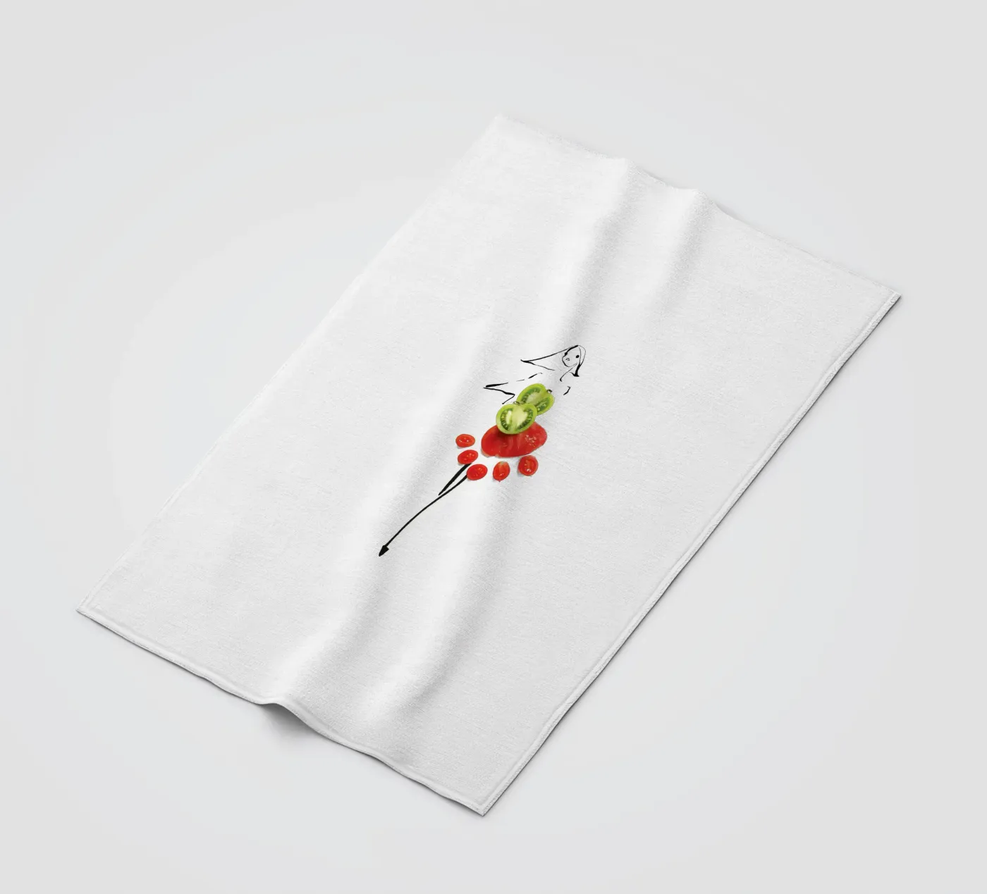 Tomatoes Fleecedecke von Gretchen Roehrs