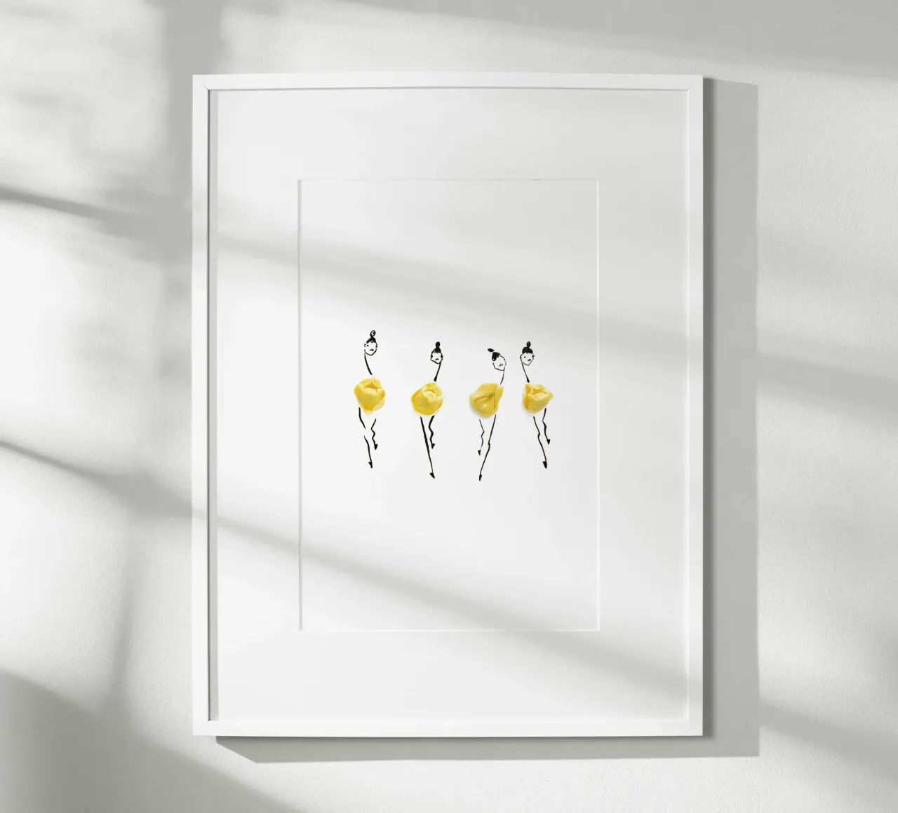 Tortellini poster con telaio in plastica da Gretchen Roehrs