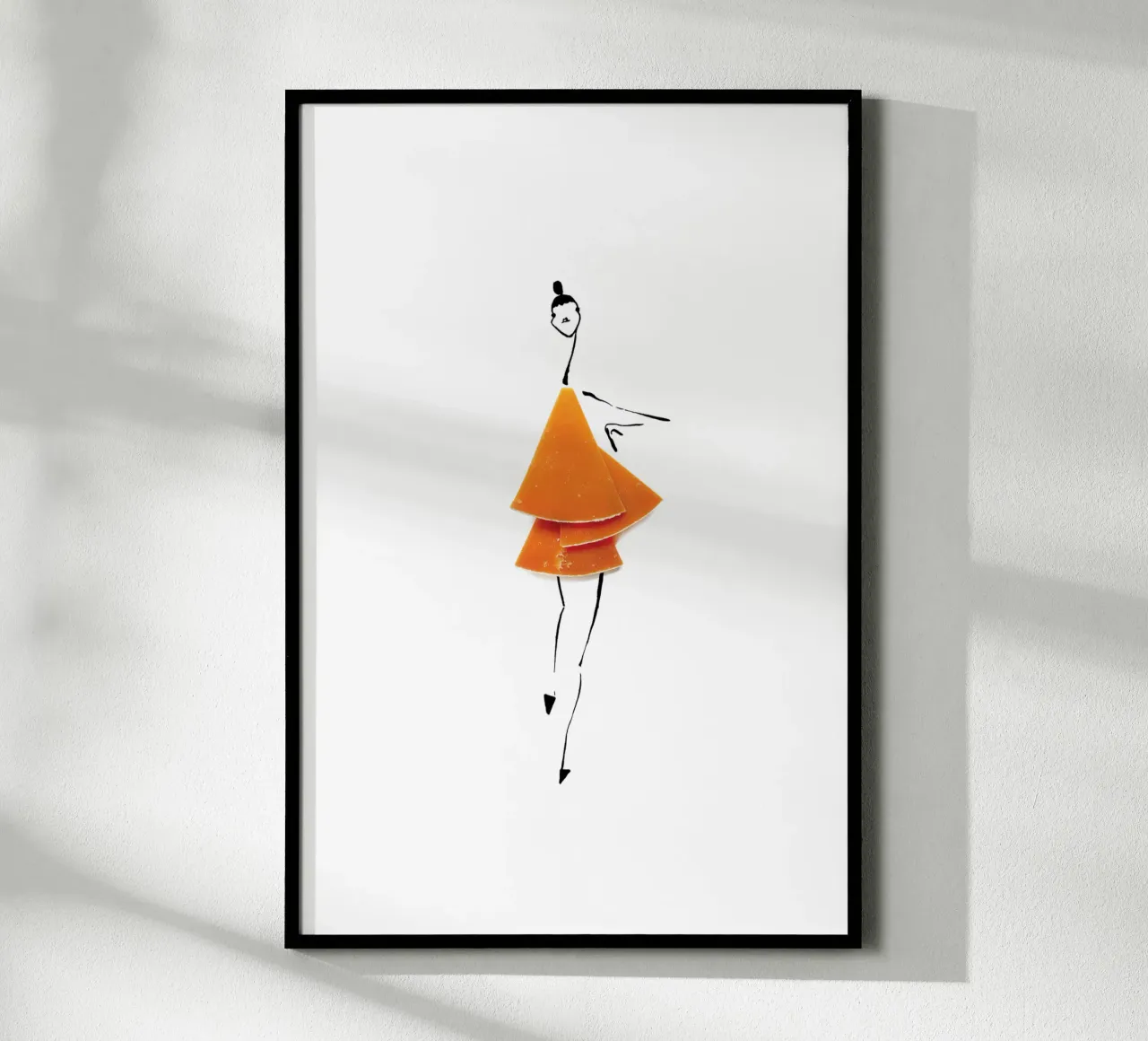 Very Gouda poster con telaio in alluminio da Gretchen Roehrs
