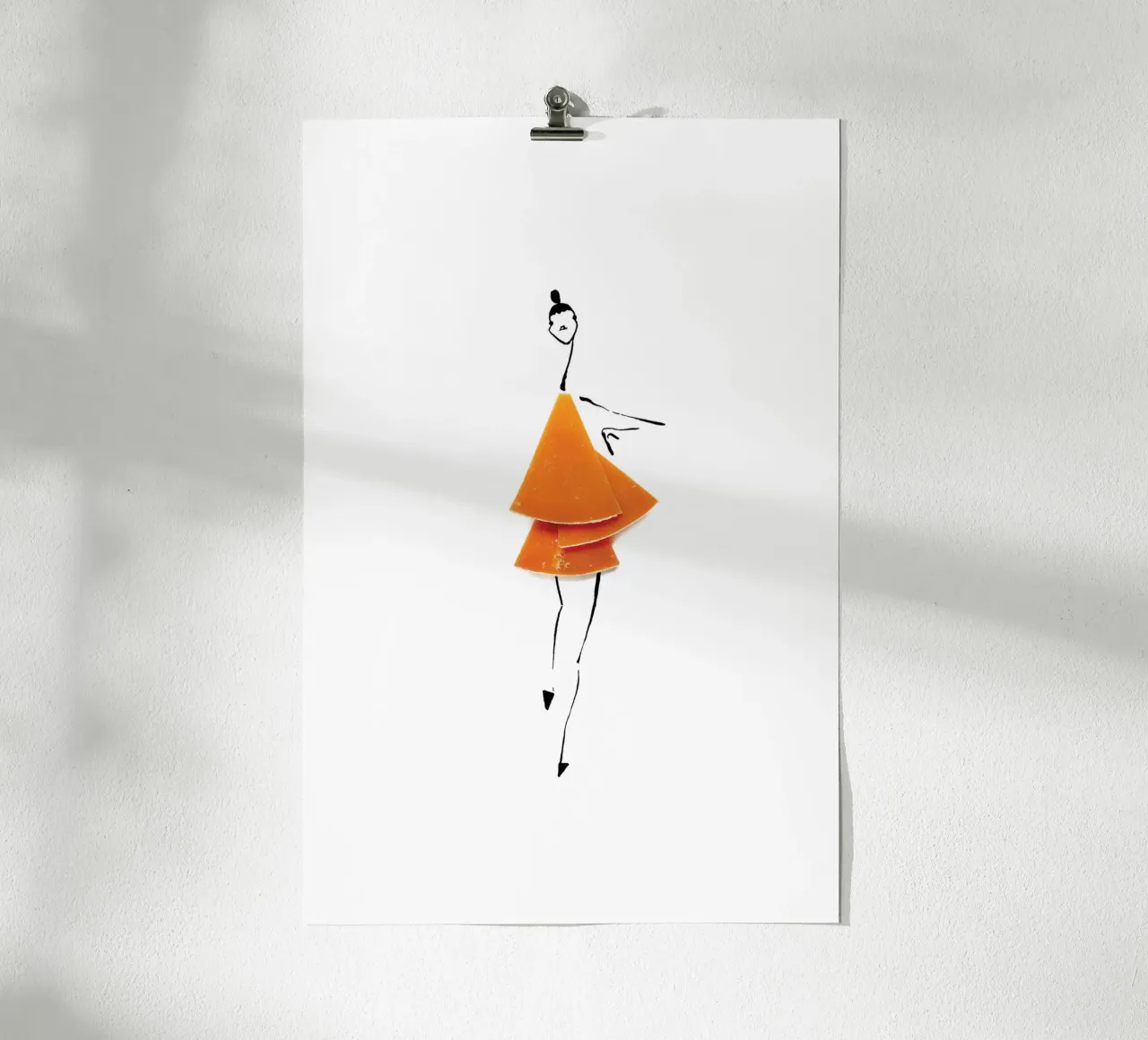 Very Gouda poster con telaio in alluminio da Gretchen Roehrs