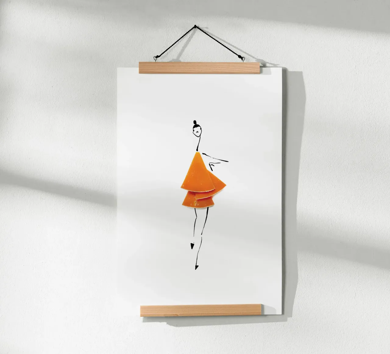 Very Gouda poster con telaio in alluminio da Gretchen Roehrs