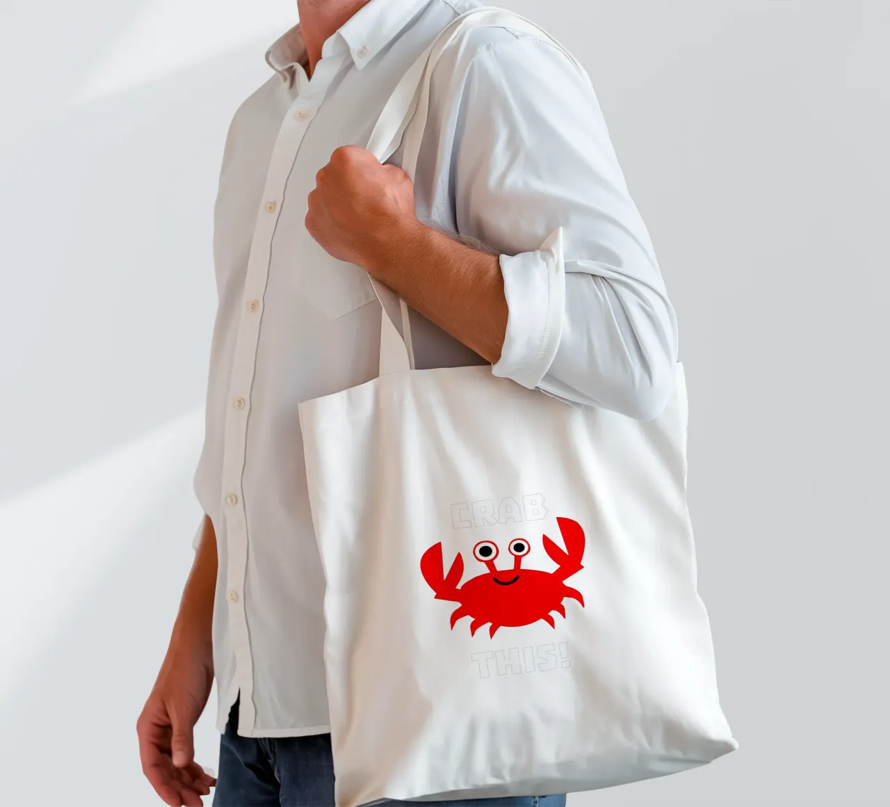 Crab this borsa in juta da baobabprintstore