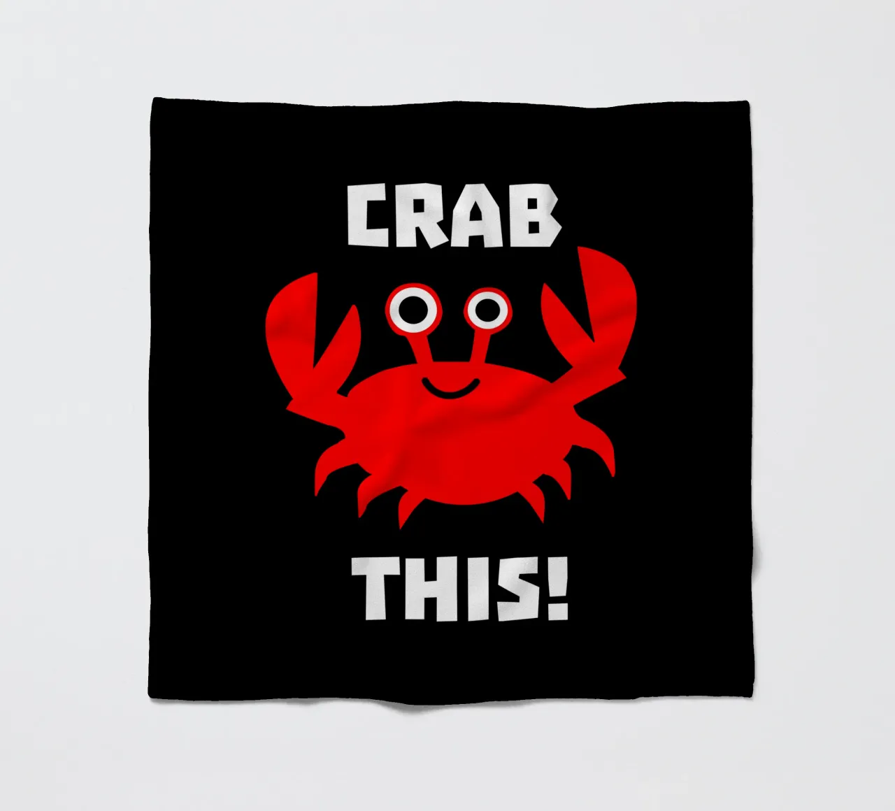 Crab this coperta in pile da baobabprintstore