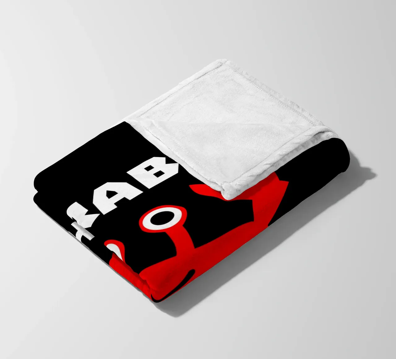 Crab this coperta in pile da baobabprintstore