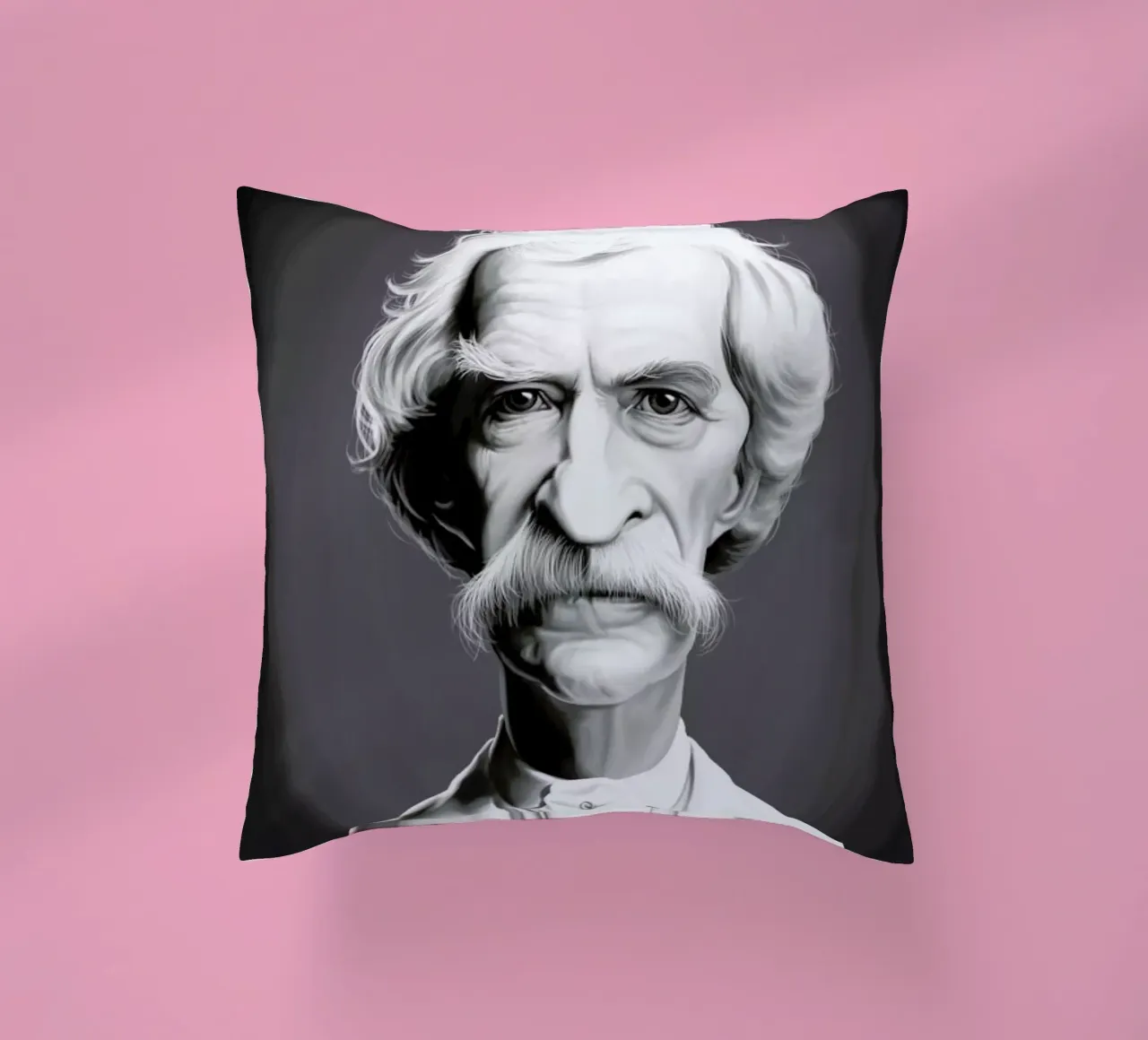 Mark Twain cuscino da Rob Art | Illustration