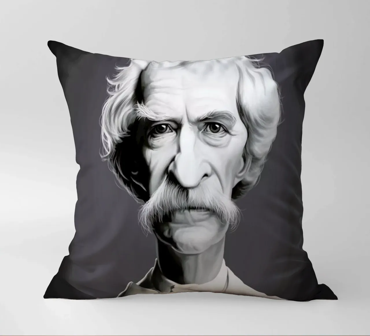 Mark Twain cuscino da Rob Art | Illustration