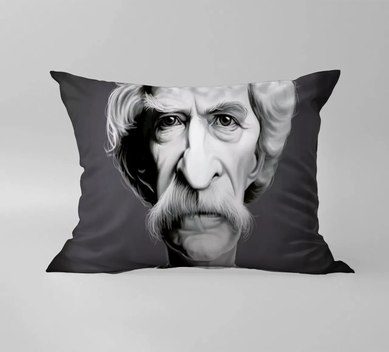 Mark Twain cuscino da Rob Art | Illustration