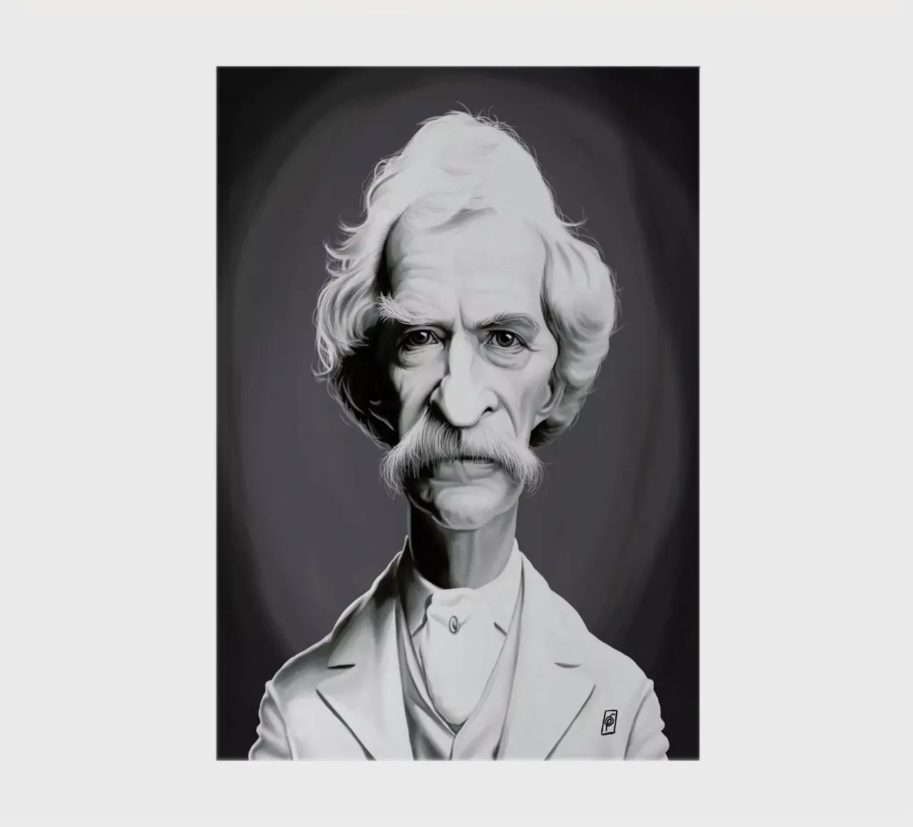 Mark Twain notebook by Rob Art | Illustration