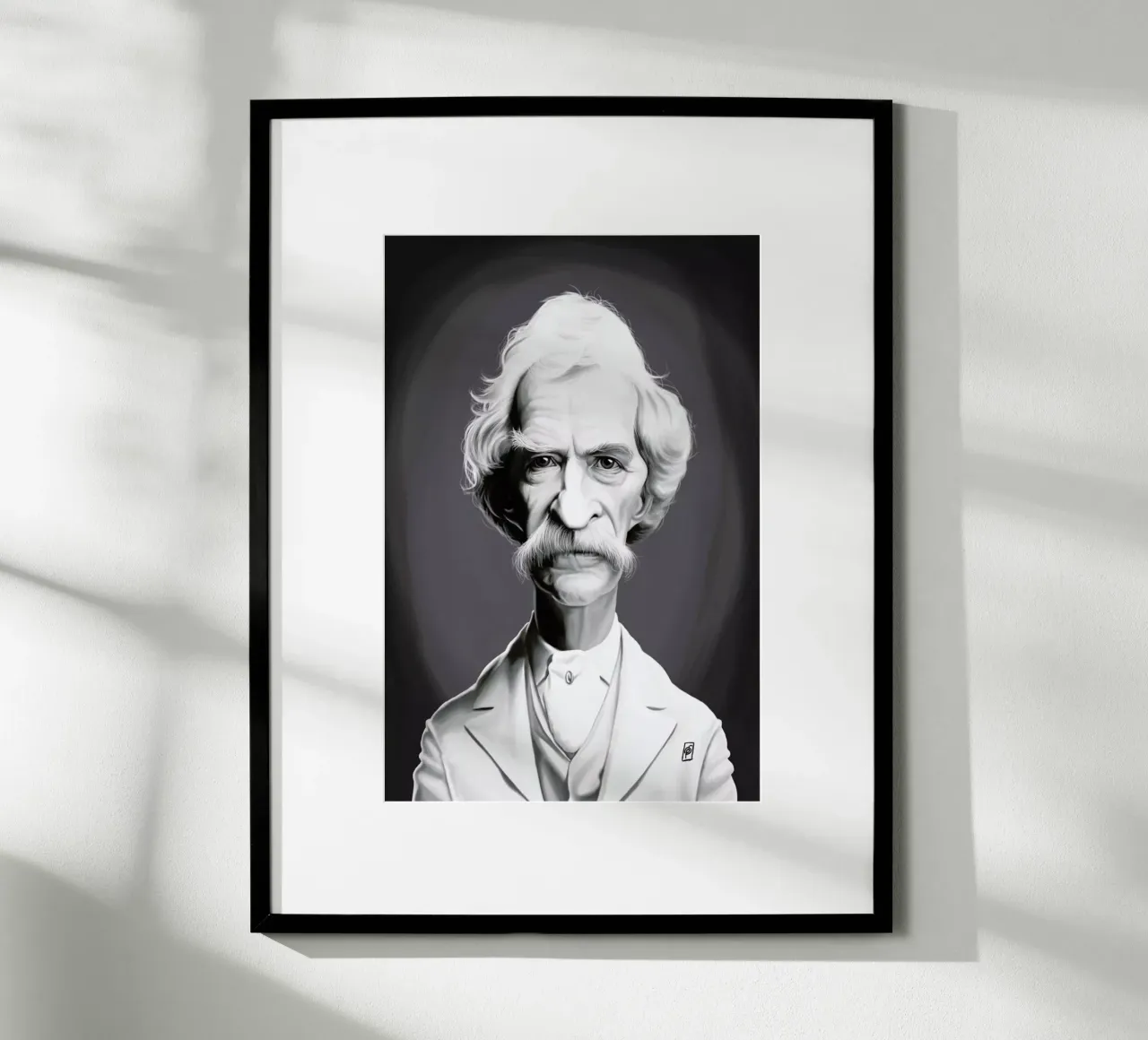 Mark Twain poster da Rob Art | Illustration