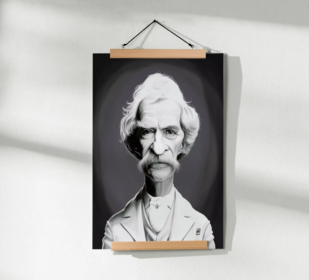 Mark Twain poster da Rob Art | Illustration