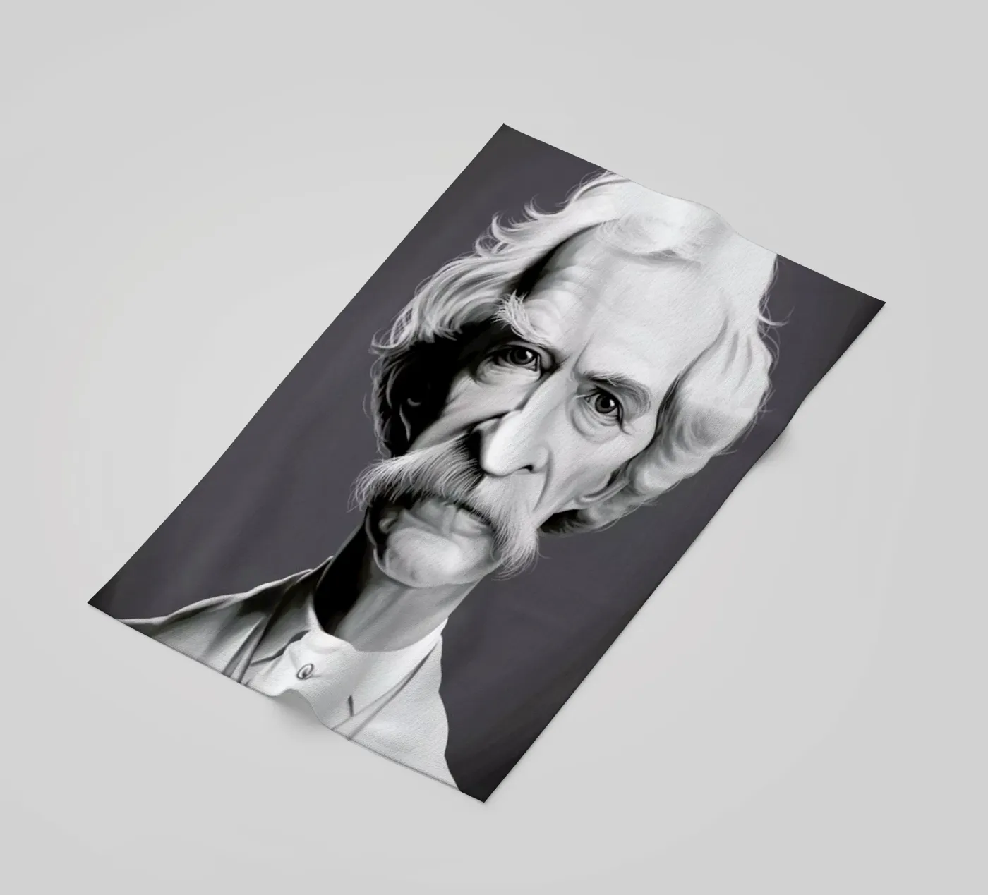 Mark Twain telo mare da Rob Art | Illustration