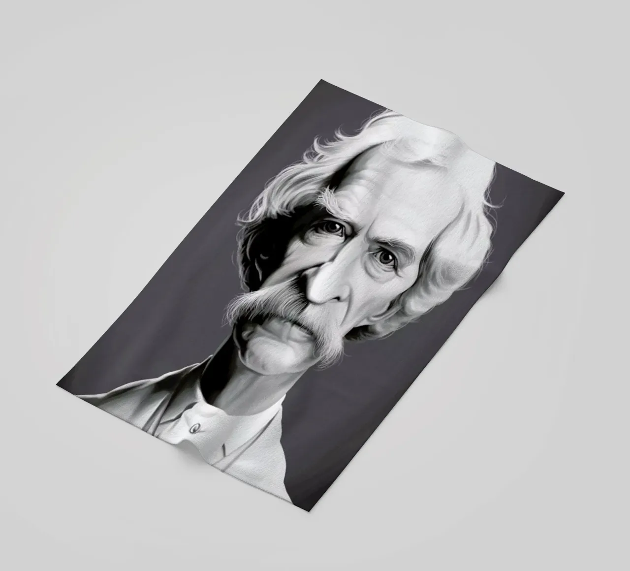 Mark Twain telo mare da Rob Art | Illustration