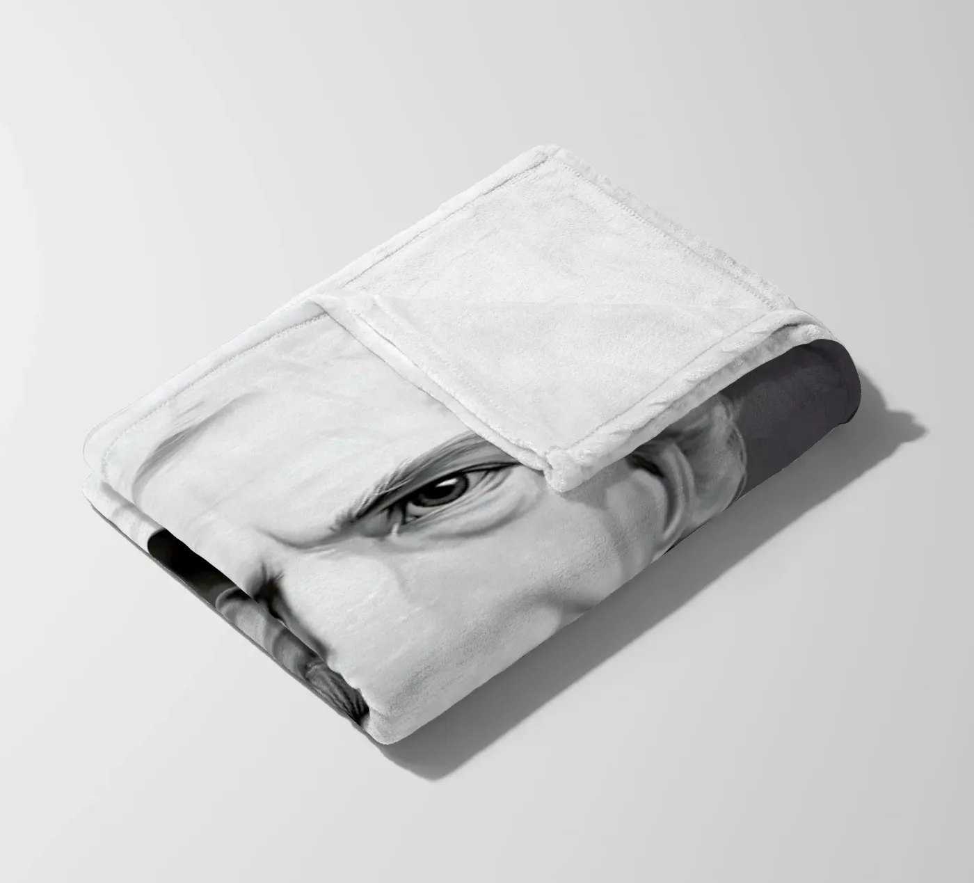 Mark Twain Fleecedecke von Rob Art | Illustration