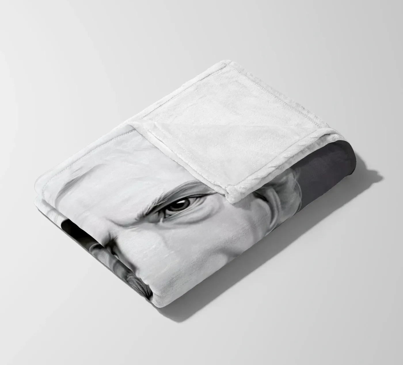 Mark Twain Fleecedecke von Rob Art | Illustration