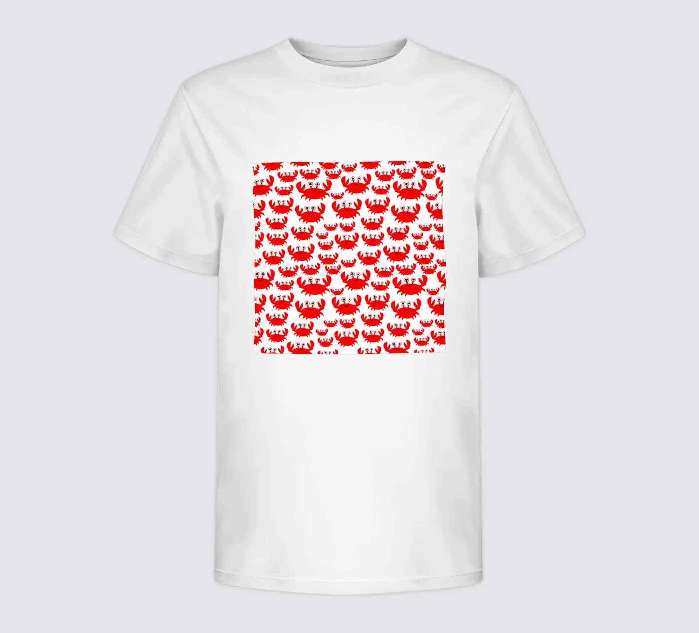 crab pattern Kinder T-Shirt von baobabprintstore