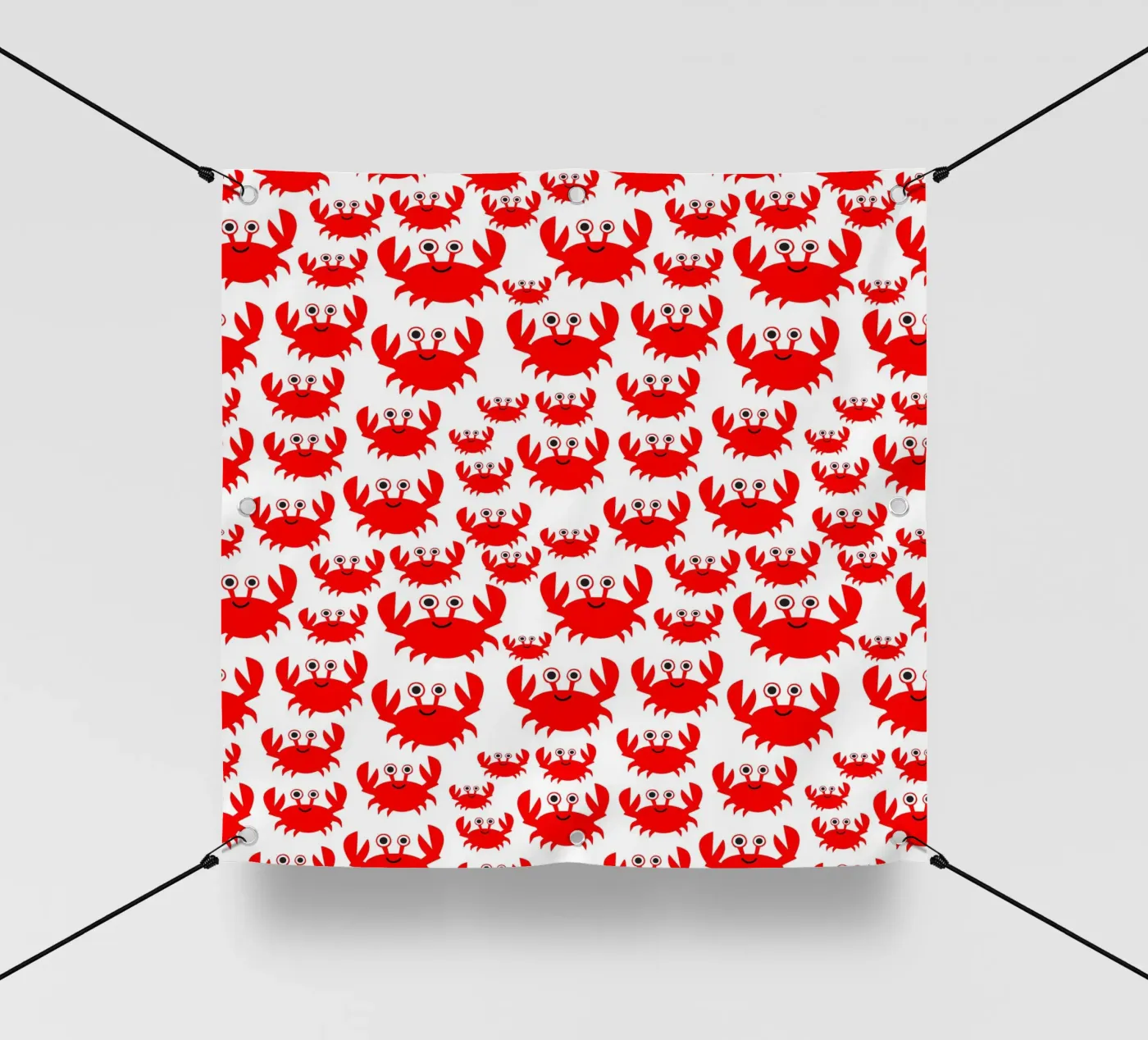 crab pattern pvc cover by baobabprintstore