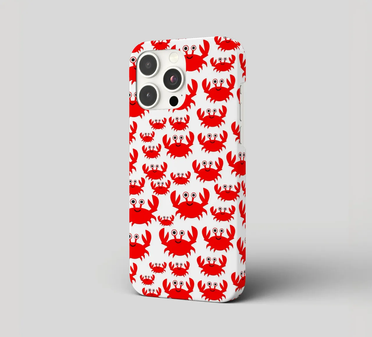 crab pattern cover iphone da baobabprintstore