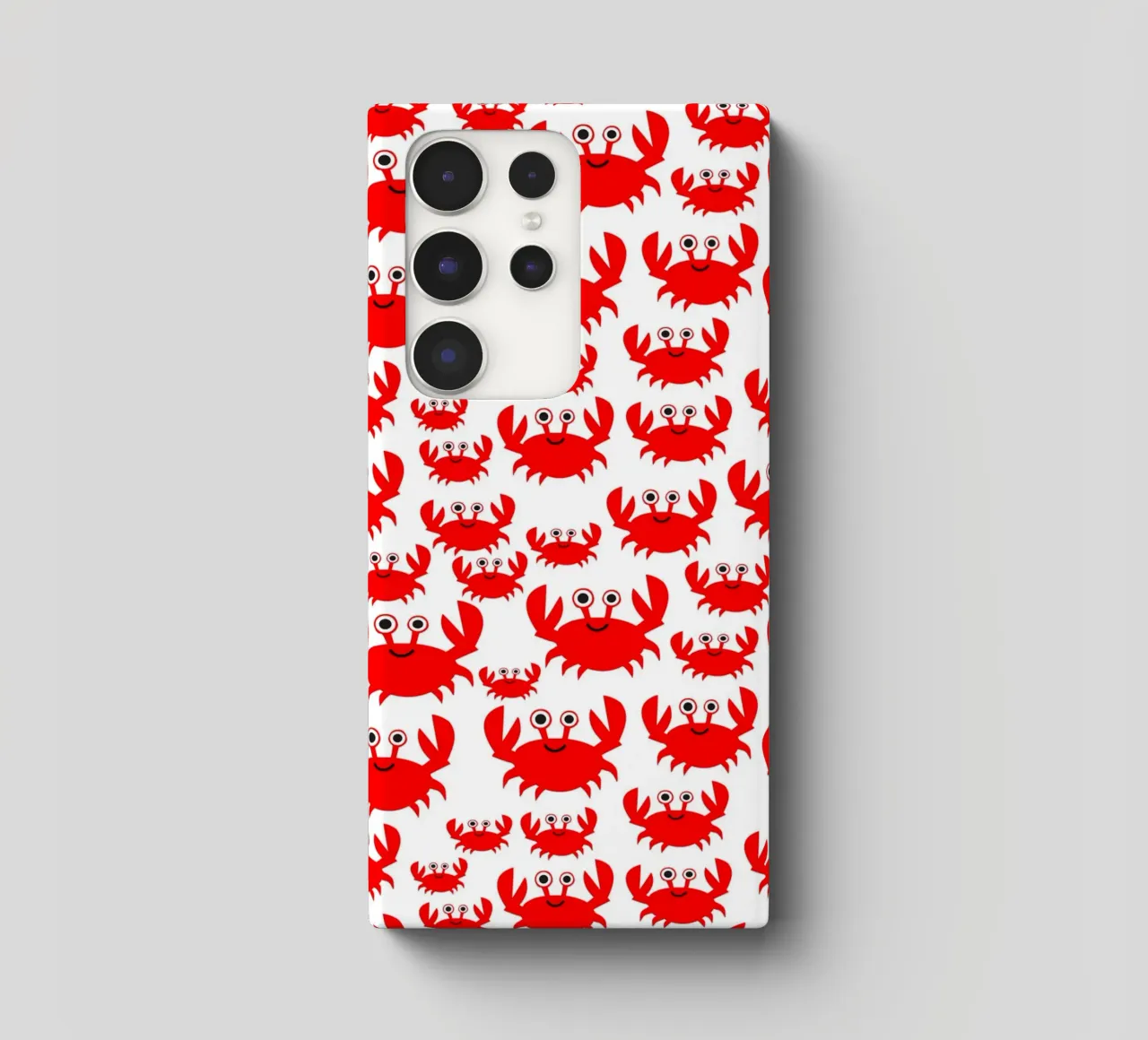 crab pattern cover samsung da baobabprintstore