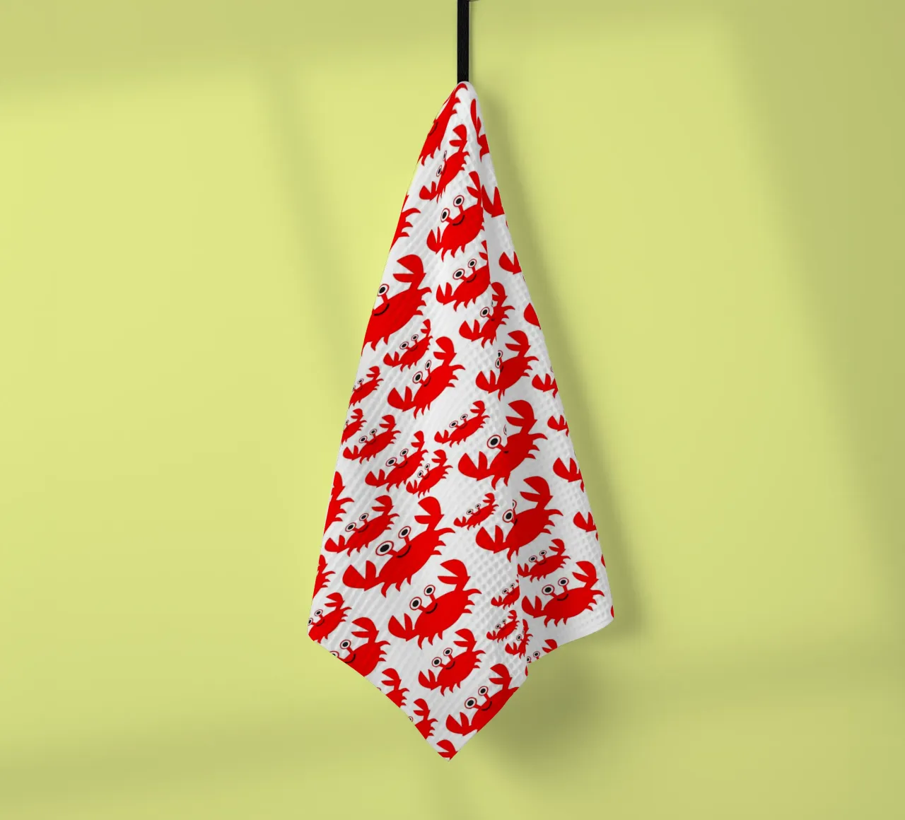 crab pattern torchon de baobabprintstore