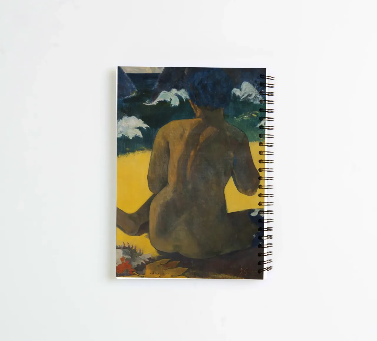 Paul Gauguin - Wax no te miti spiral notebook by Timeless Artworks