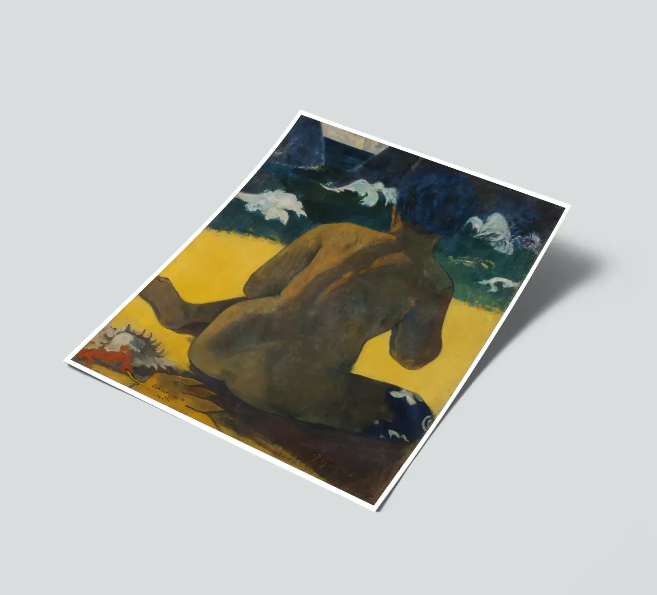 Paul Gauguin - Wax no te miti sticker sheet by Timeless Artworks