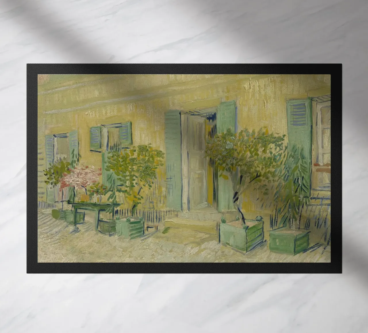 Vincent van Gogh - Esterno di un ristorante ad Asnières zerbino da Timeless Artworks