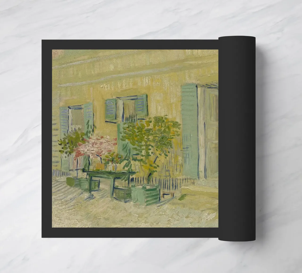 Vincent van Gogh - Esterno di un ristorante ad Asnières zerbino da Timeless Artworks