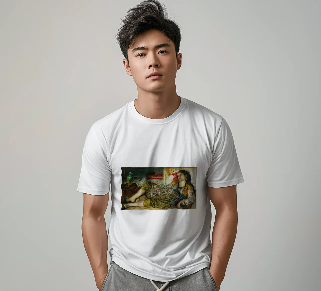 Pierre-Auguste Renoir - Odalisca t-shirt da Timeless Artworks