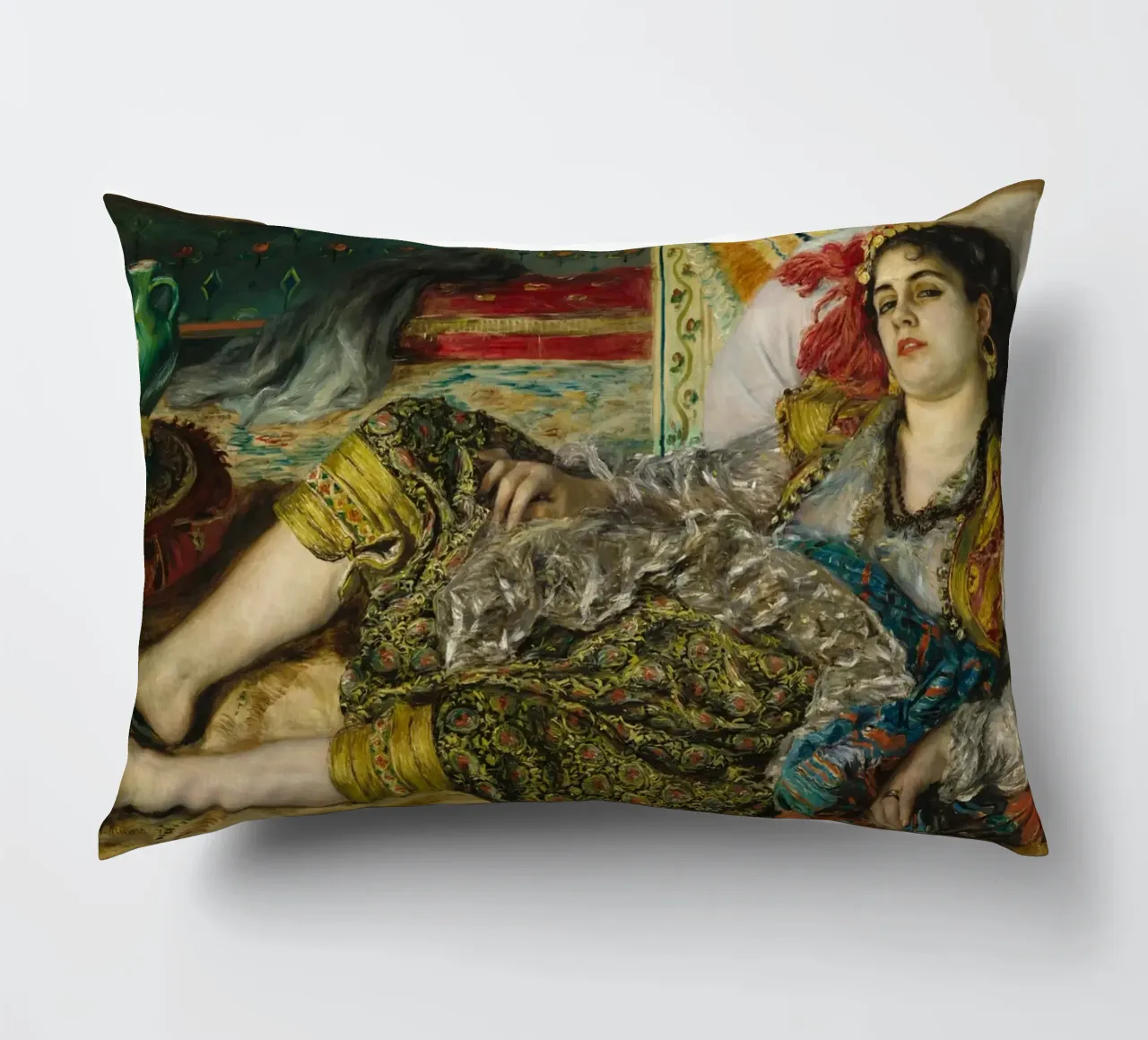 Pierre-Auguste Renoir - Odalisca cojín de Timeless Artworks