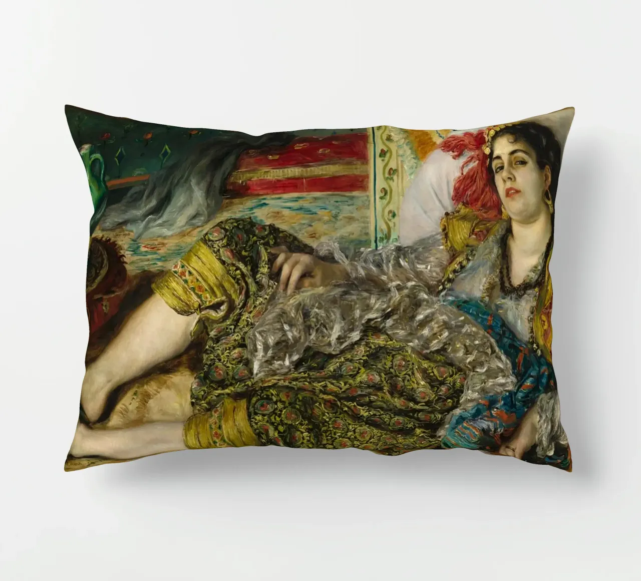 Pierre-Auguste Renoir - Odalisca cojín de Timeless Artworks